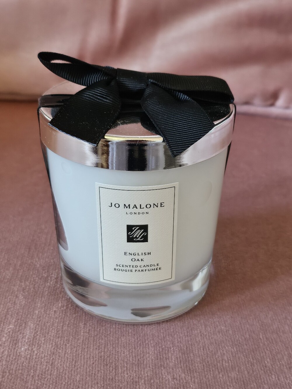 Jo Malone London English Oak scented candle 200g full size new fragranced sealed